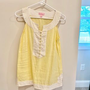 Lilly Pulitzer linen tunic